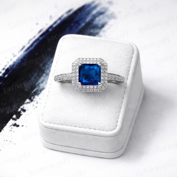 BRIDAL ENGAGEMENT RING WEDDING RING GG13 - Picture 4 of 6